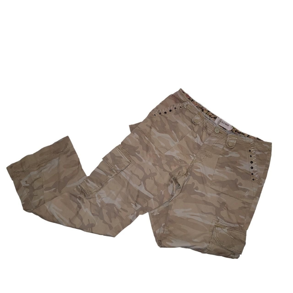 Y2K  Cute Camo Utility Style Cargo Pants